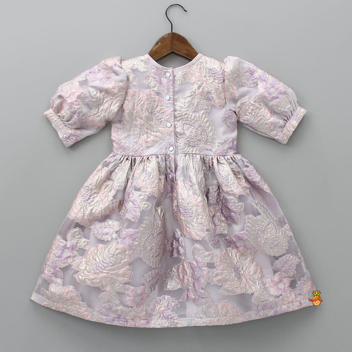 Brocade Lavender Dress