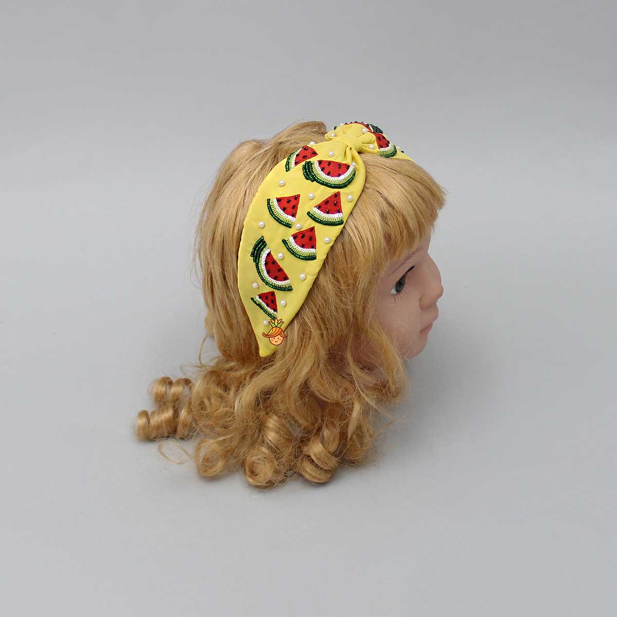 Watermelon Embroidered Hairband