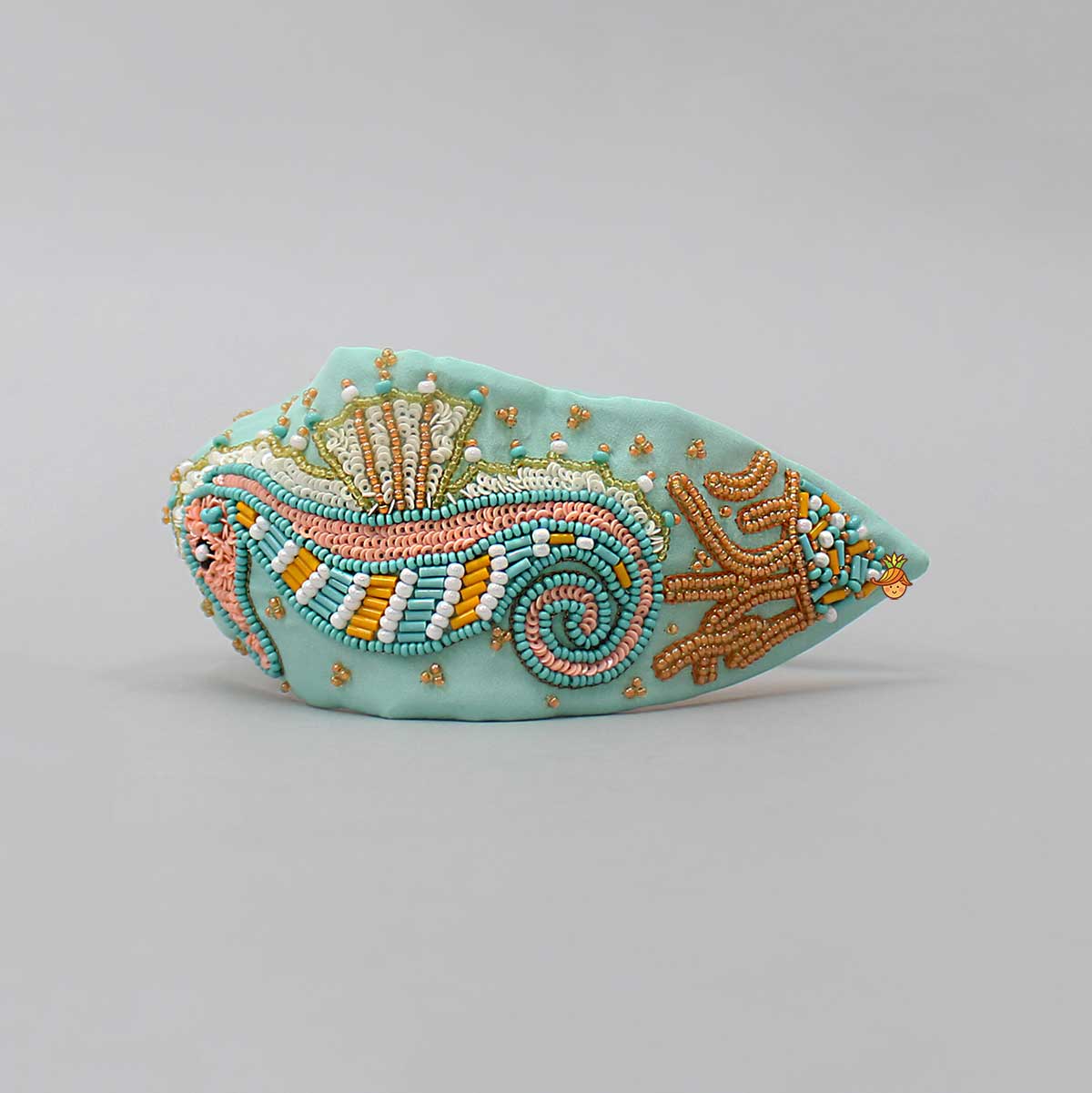 Seahorse Embroidered Hairband