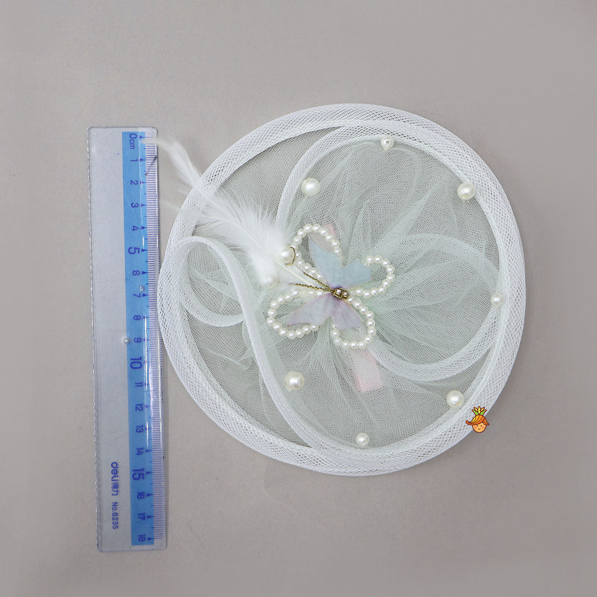 Butterfly Net Alligator Hair Clip