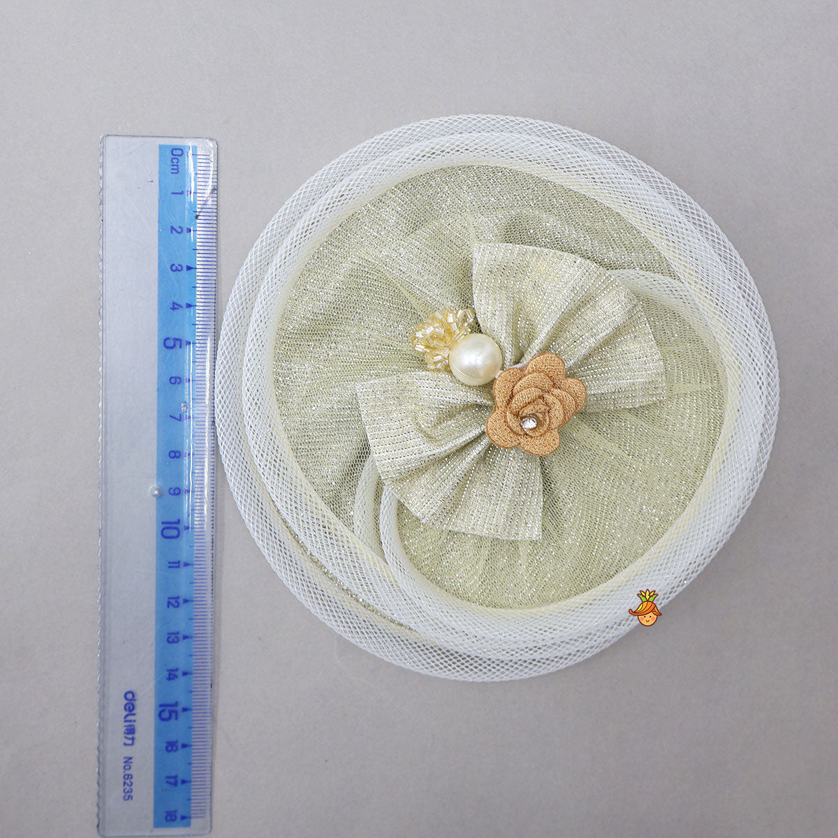 Fancy Shimmery Bow Hair Clip