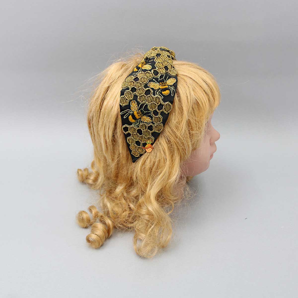 Honey Bee Embroidered Hairband