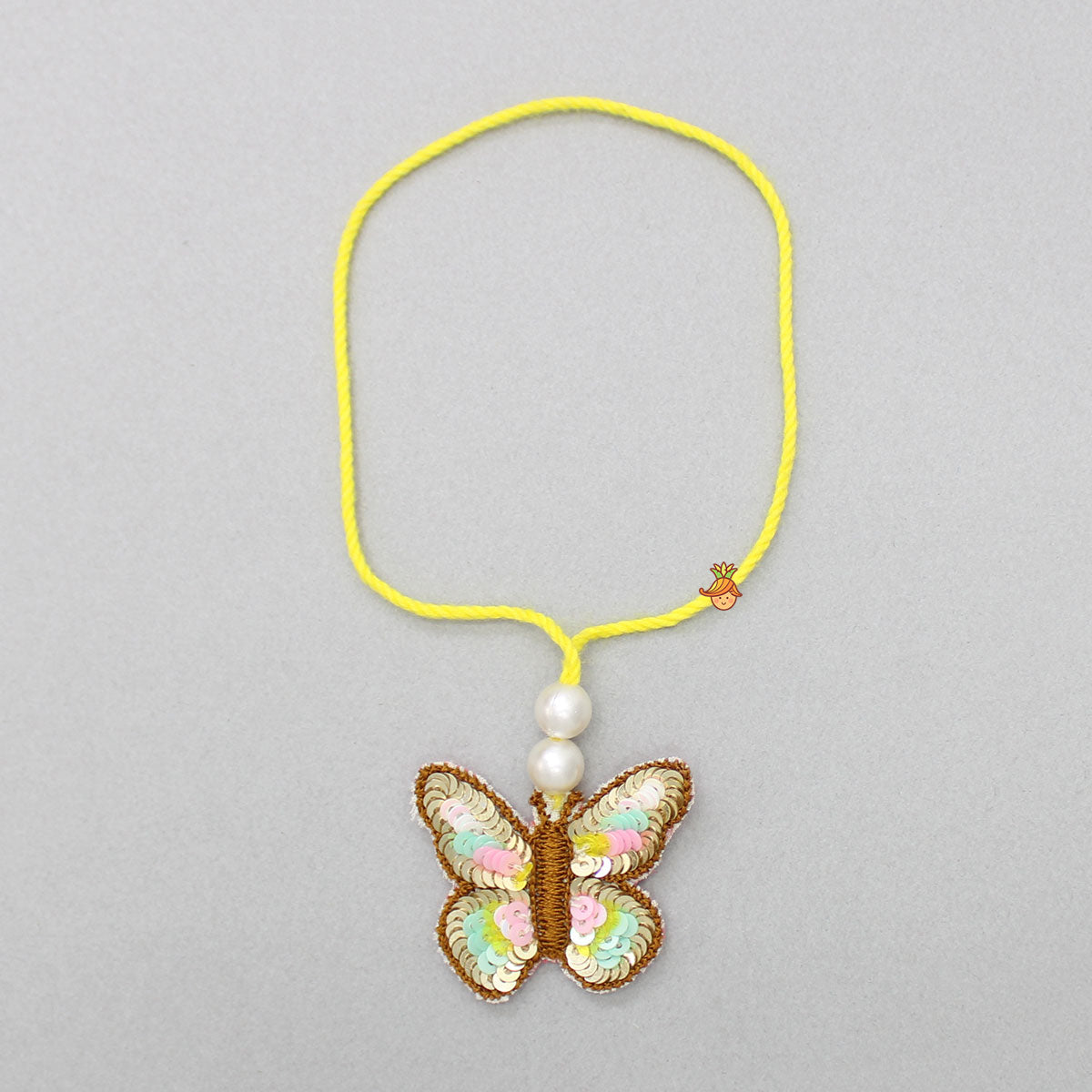 Sequined Butterfly Rakhi