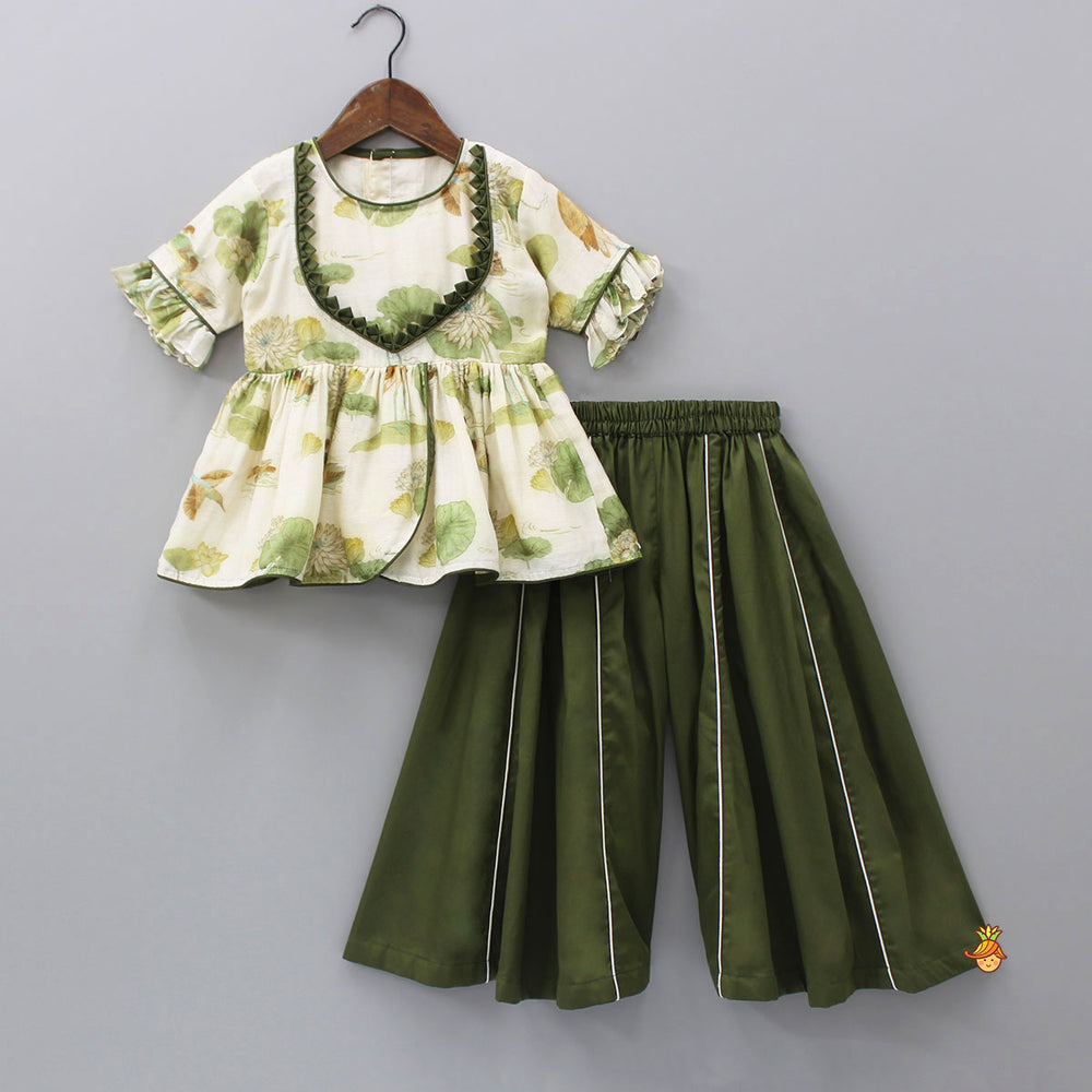 Multicolor jungle print twinning set for  Sister + Brother