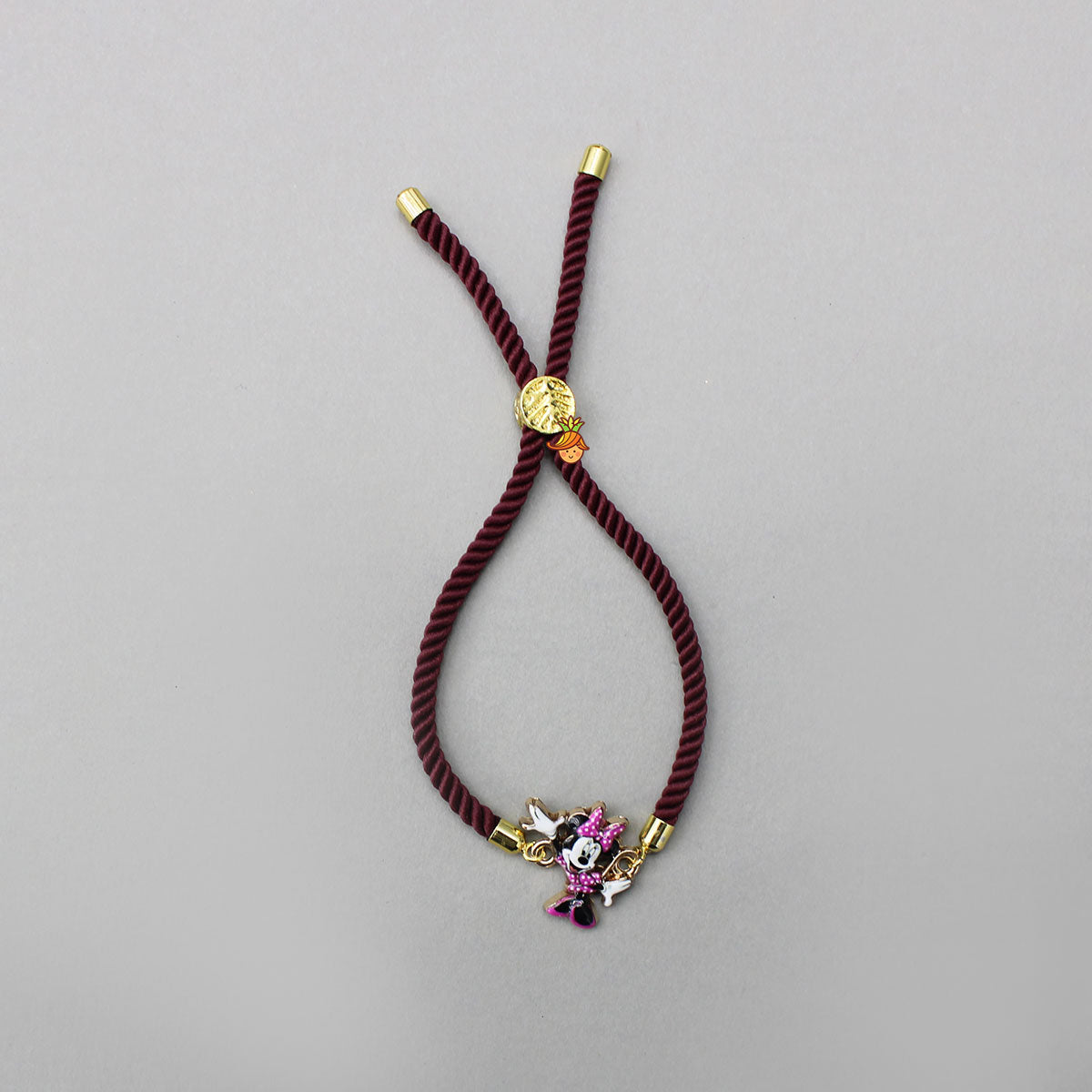 Maroon Adjustable Rakhi With Cartoon Character