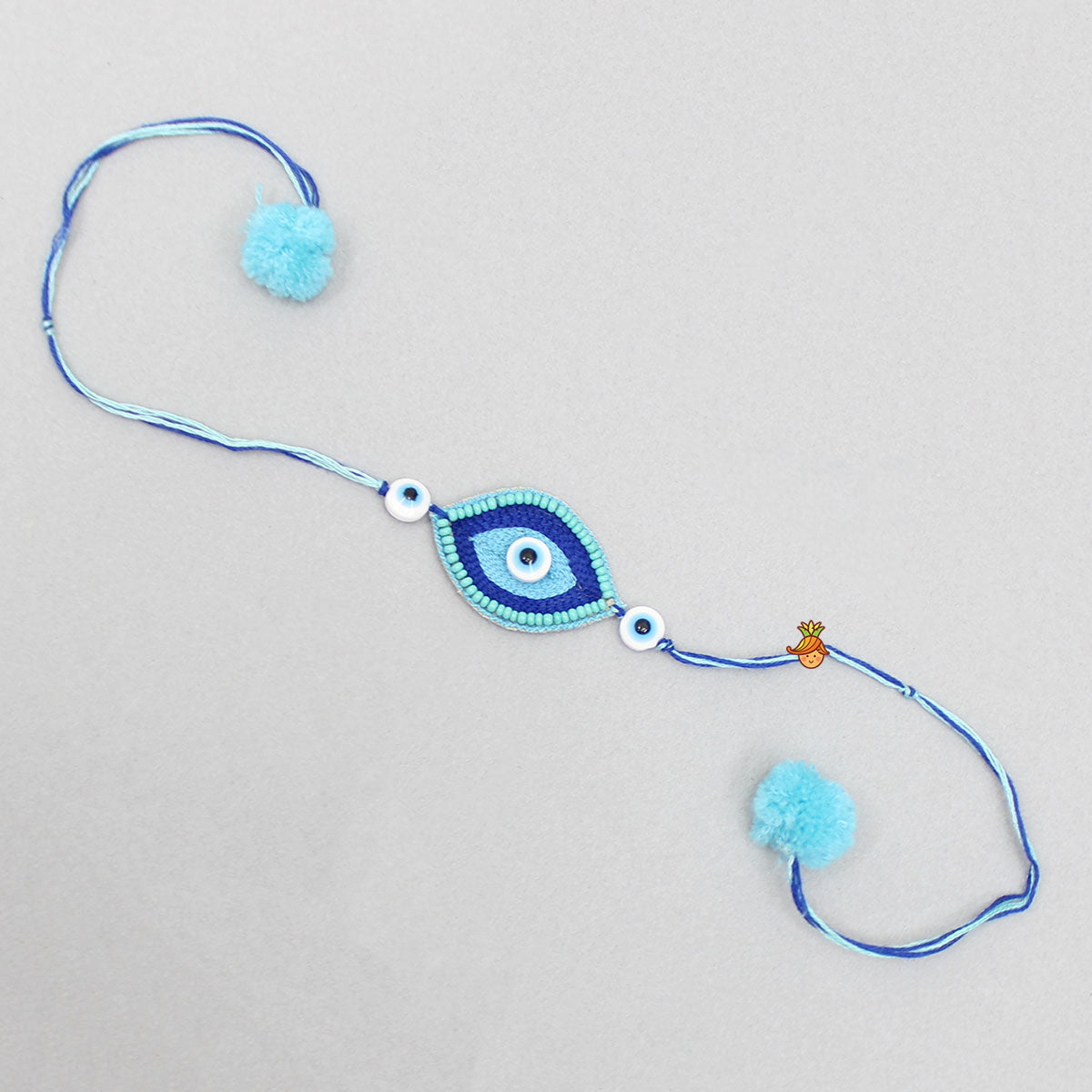 Embroidered Evil Eye Rakhi