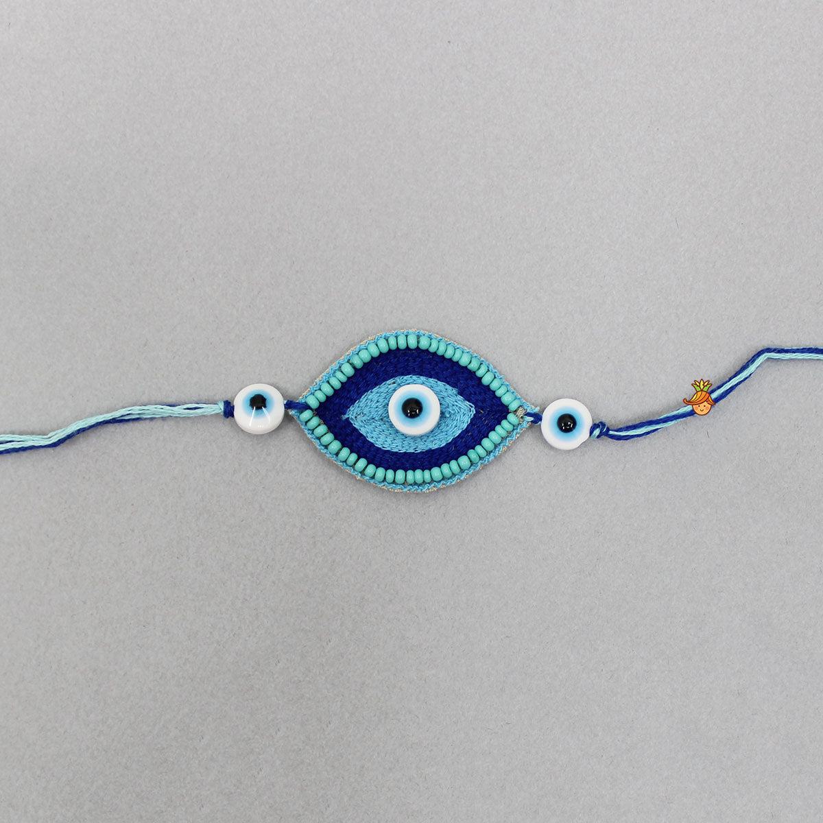 Embroidered Evil Eye Rakhi