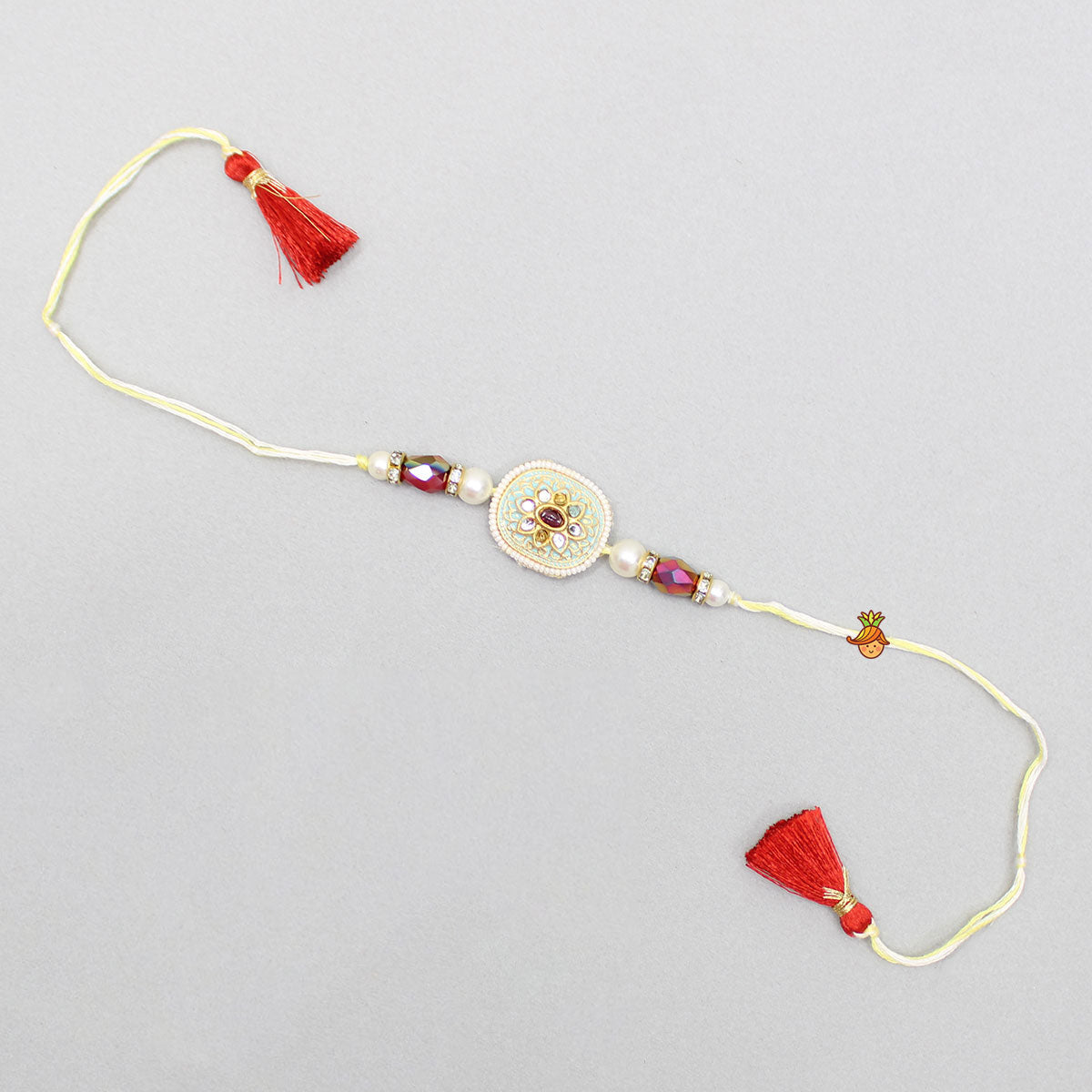 Multicolour Beaded Rakhi