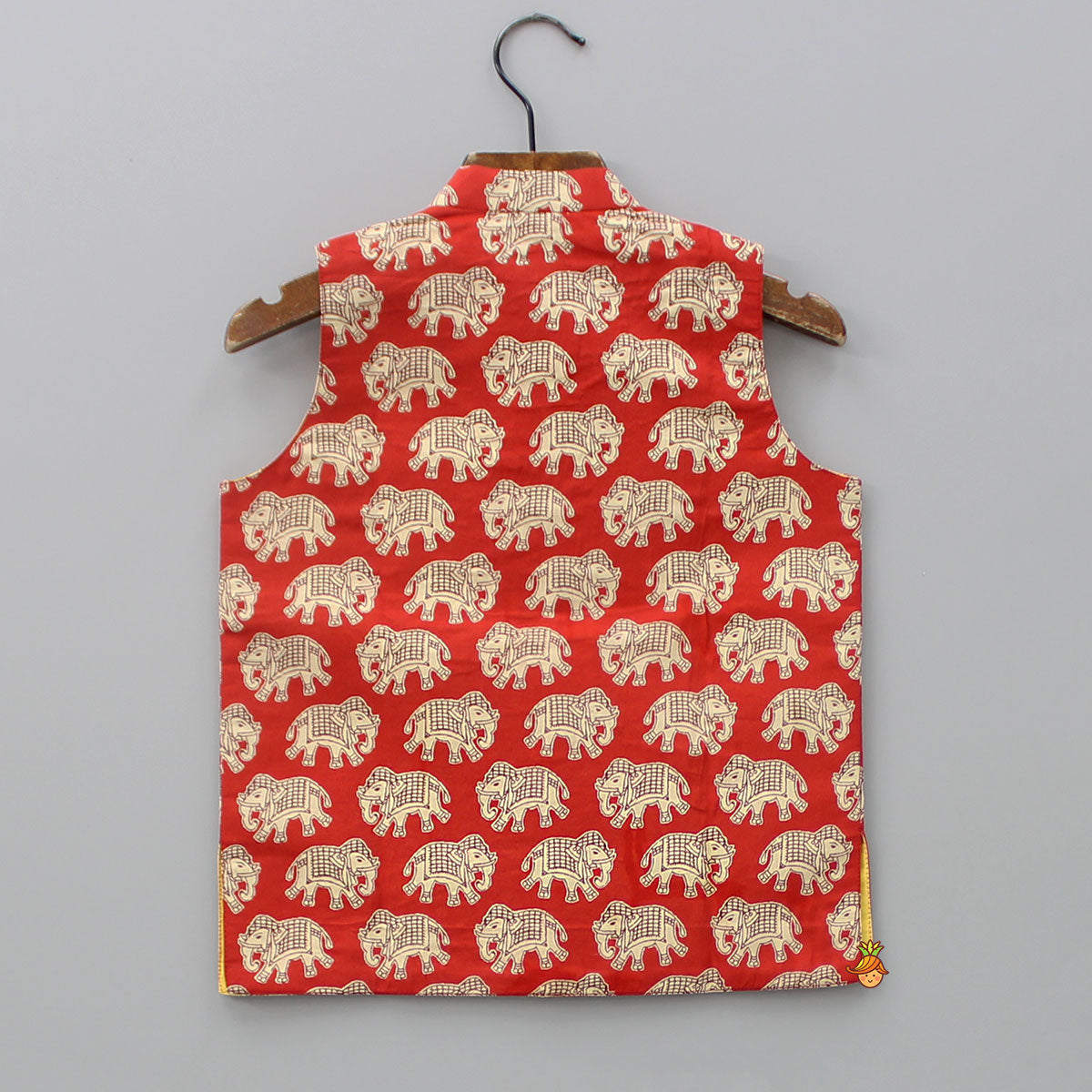 Red Elephant Printed Jacket