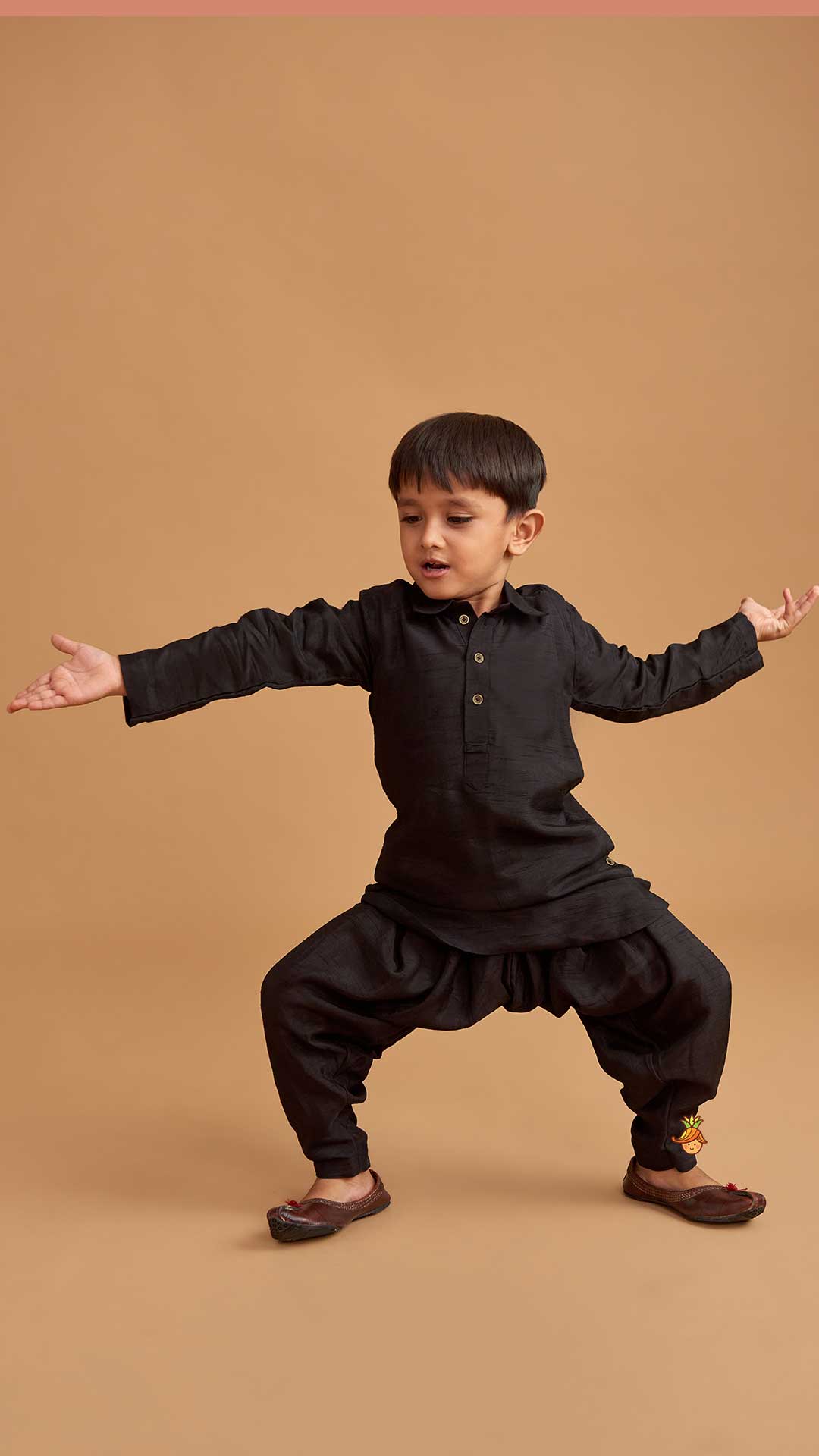 Black Kurta With Salwar