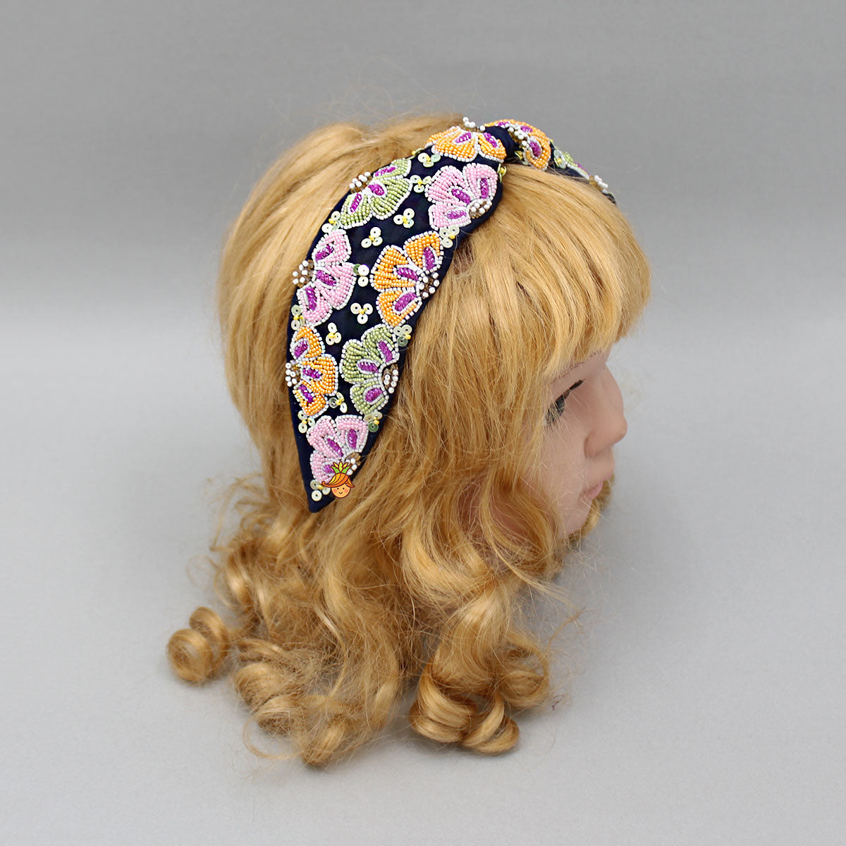 Flower Beaded Hairband