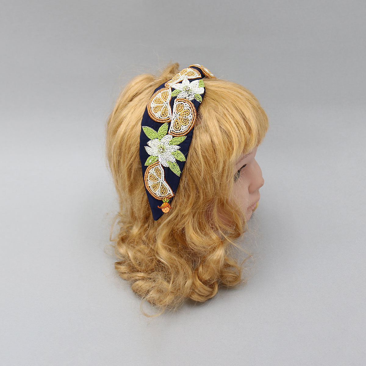 Floral Hand Embroidered Hairband