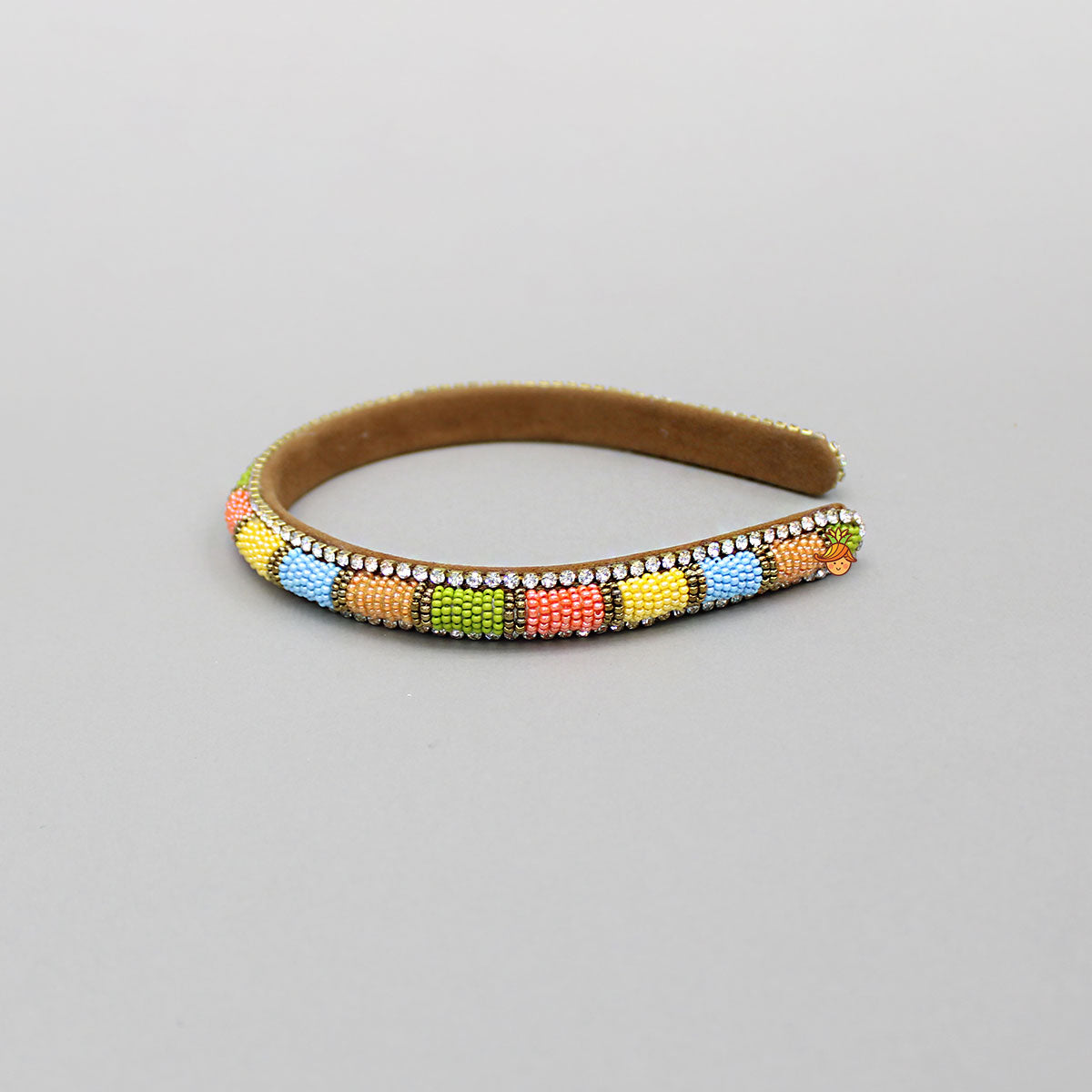 Multicolour Bead Embellished Hairband