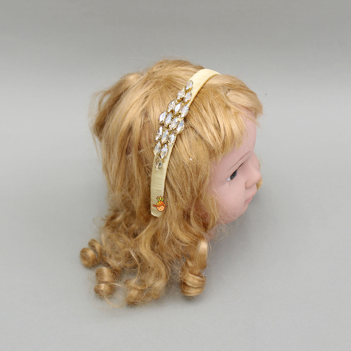 Studded Cream Hairband