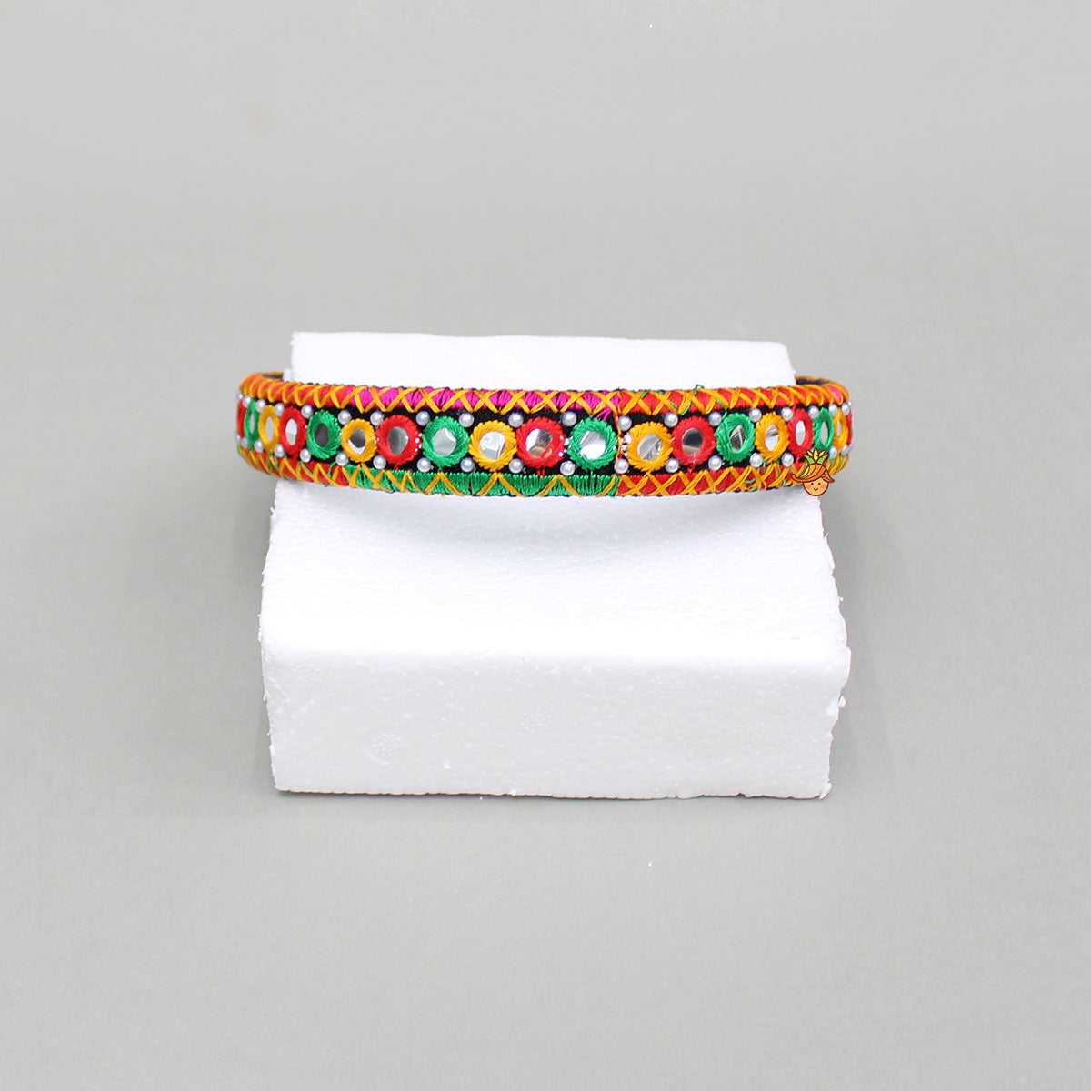 Faux Mirror Studded Multicolour Hairband