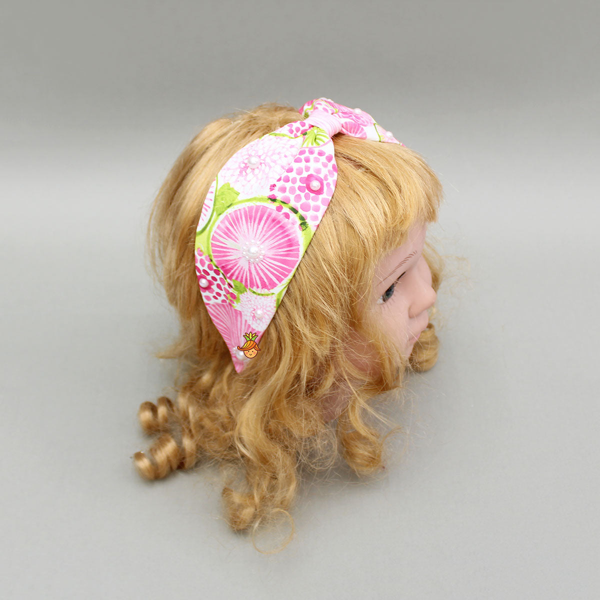 Printed Pink Hairband