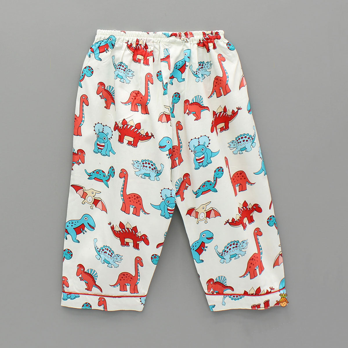 Multicolour Dinosaur Printed Sleepwear