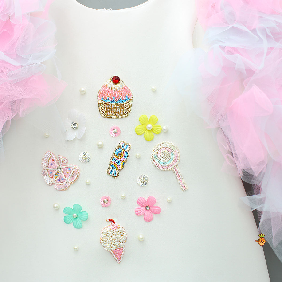 Candies Embroidered And Embellished Dress