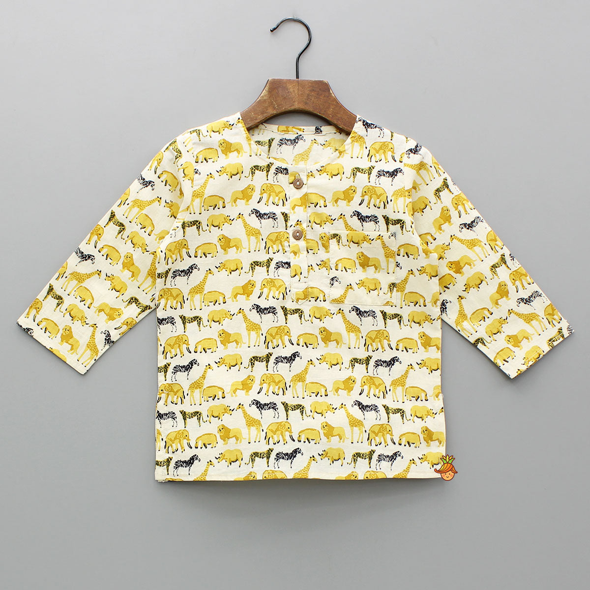 Animals Printed Top And Pyjama