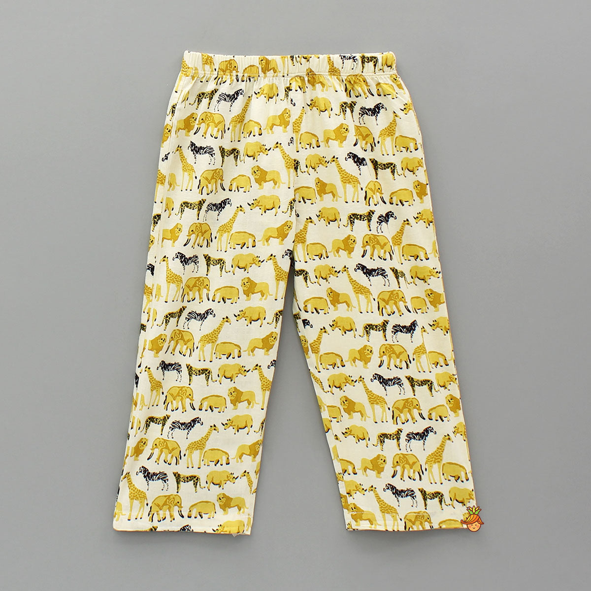 Animals Printed Top And Pyjama