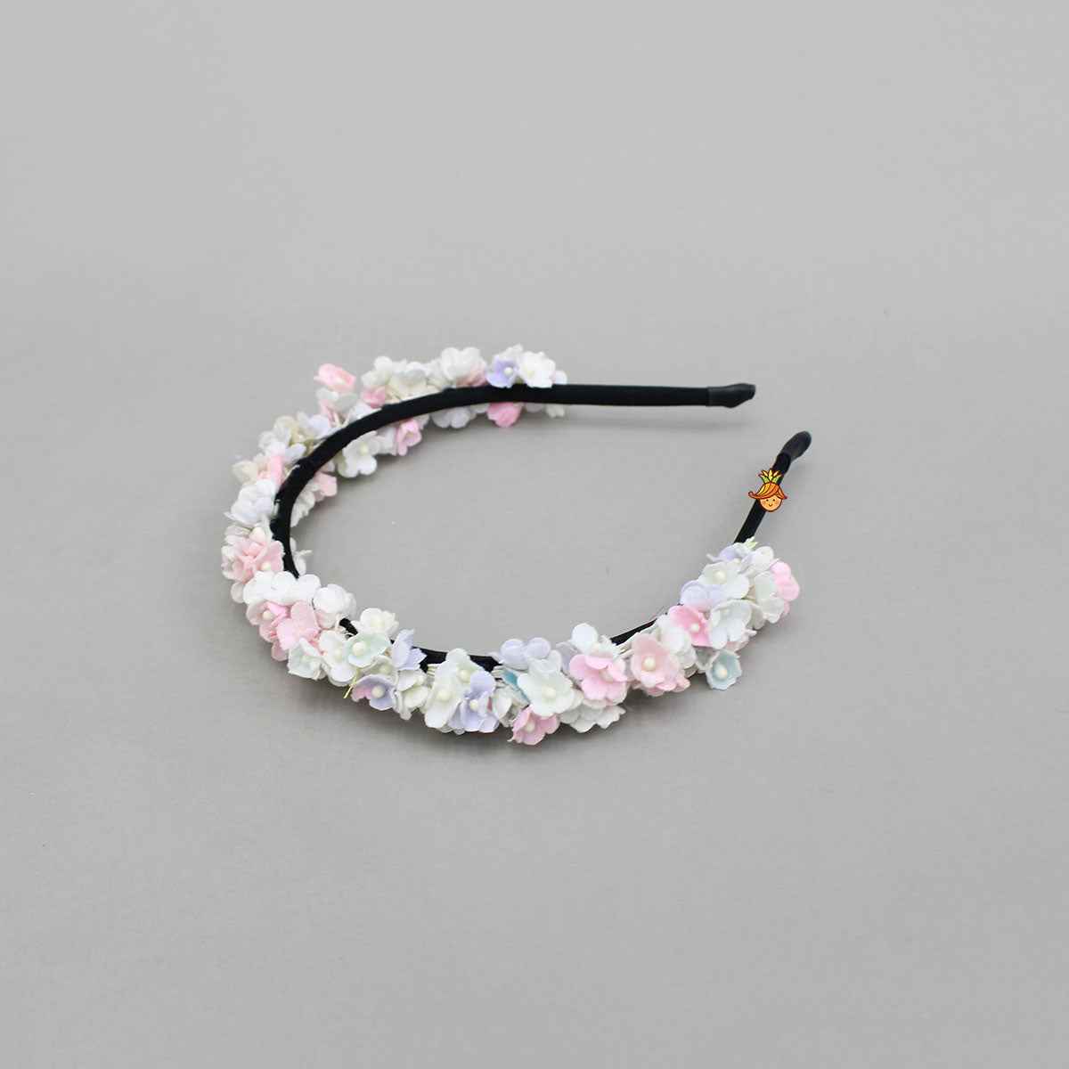 Artificial Flowers Embellished Hairband