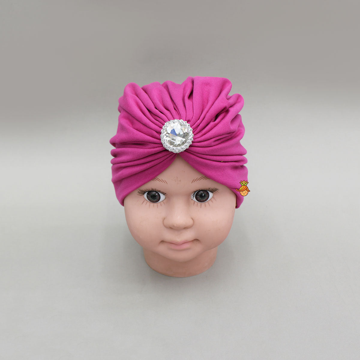 Pink Artificial Stone Studded Head Band