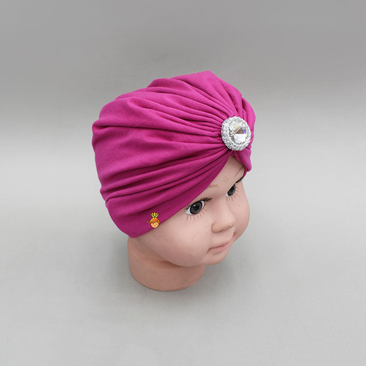 Pink Artificial Stone Studded Head Band