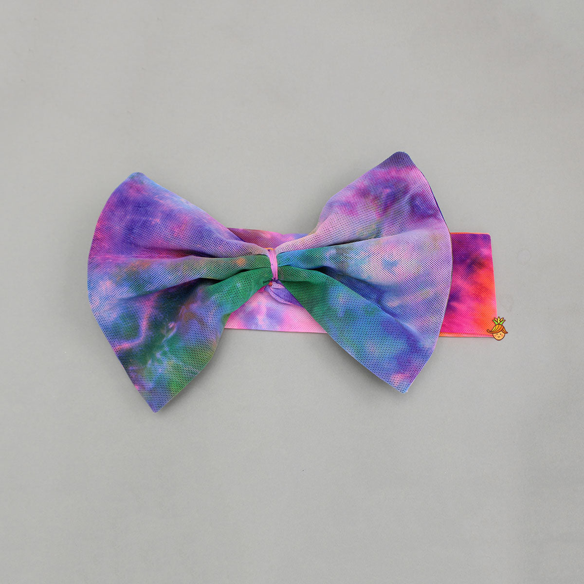 Multicolour Head Band With Bow