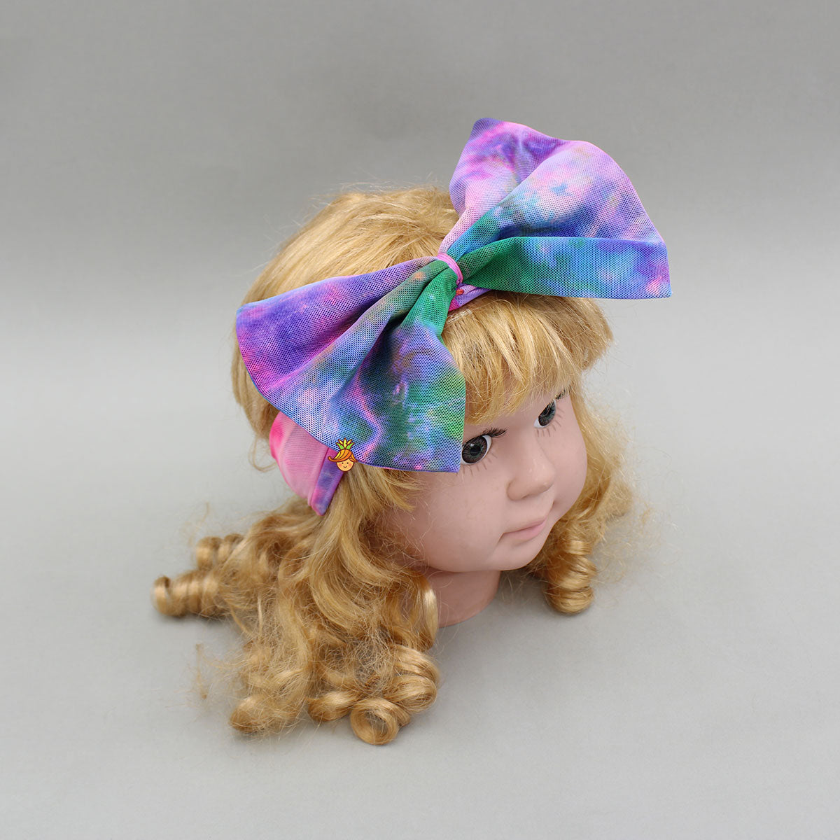 Multicolour Head Band With Bow