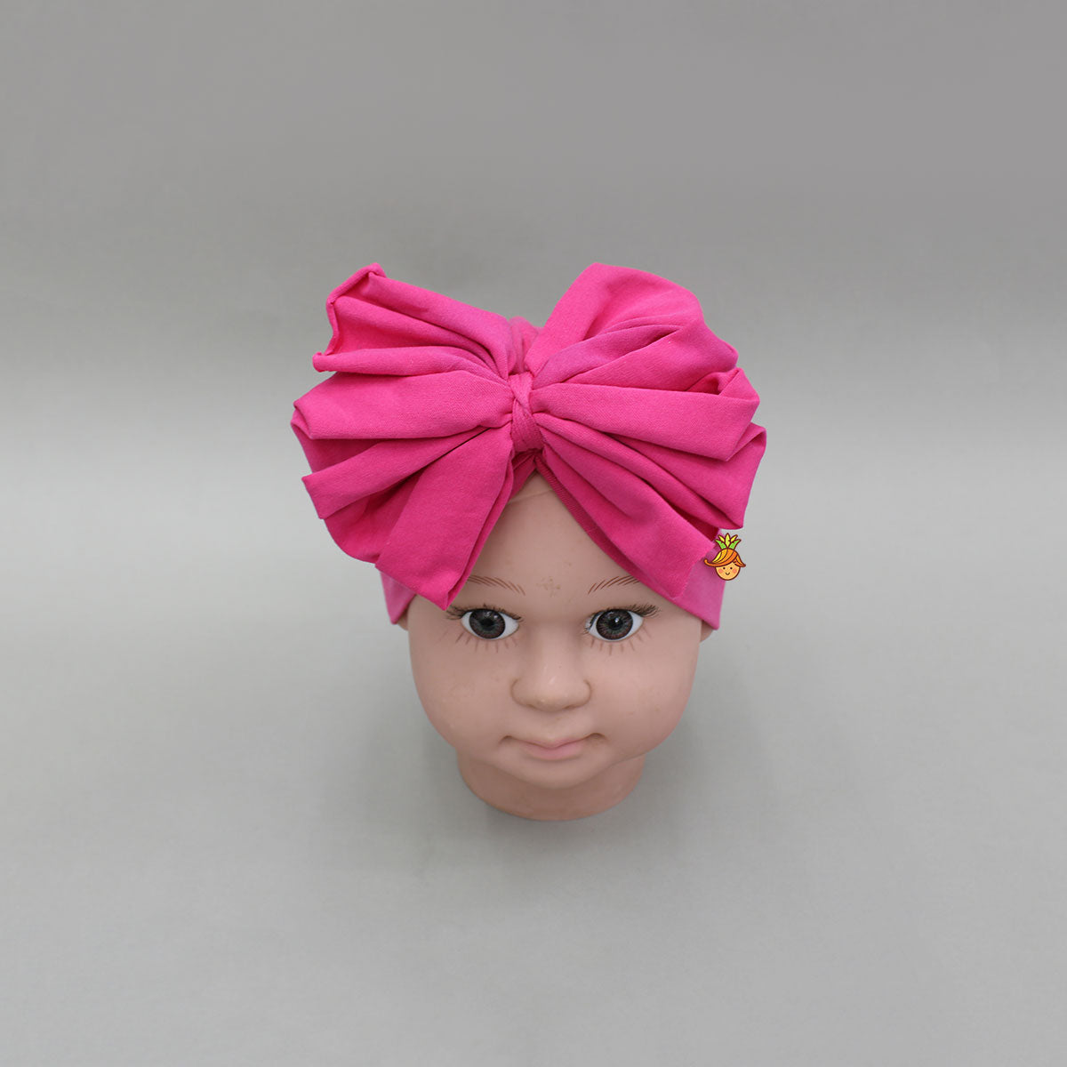 Pink Knotted Bow Detailed Head Band