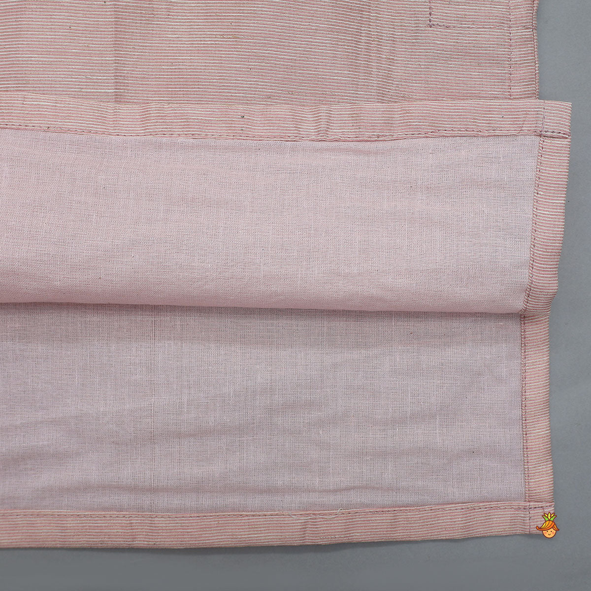 Pink Chanderi Kurta With Stylish Embroidered Jacket And Pyjama