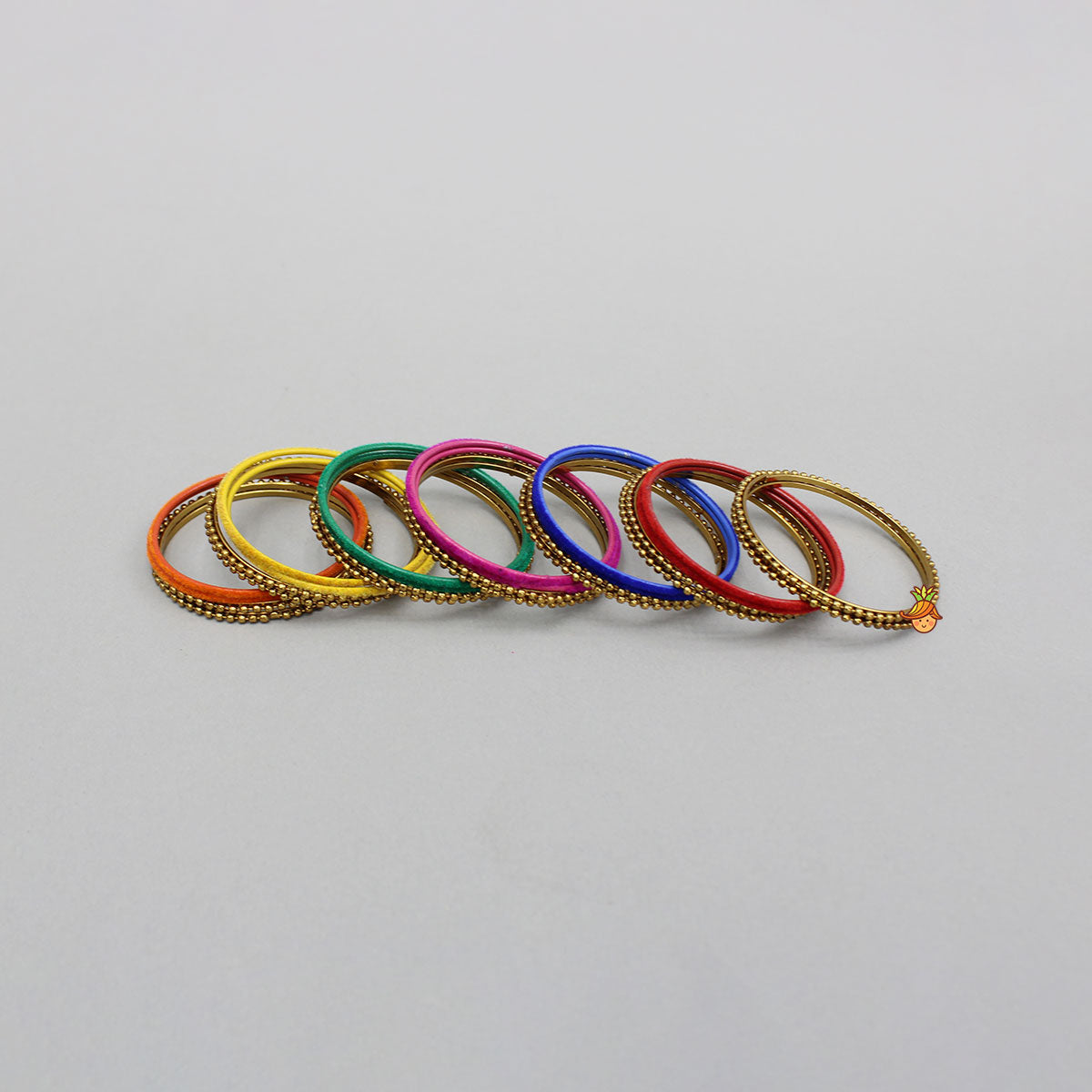 Multicoloured Embellished Bangles