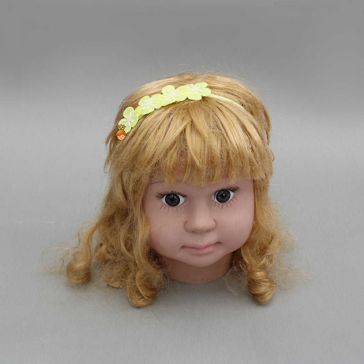 Set Of Soft Pink And Yellow Headbands
