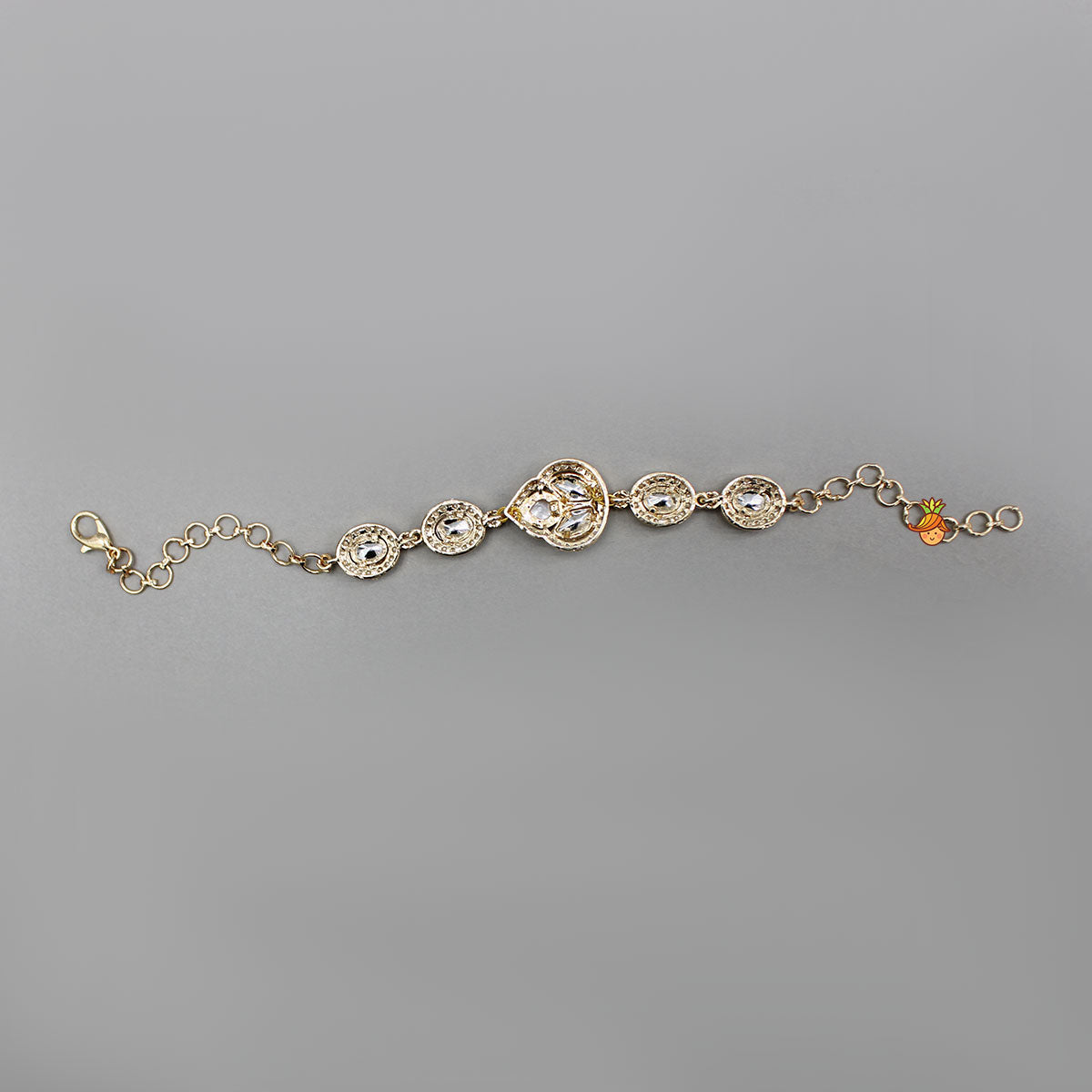 Elegant Embellished Studded Adjustable Bracelet