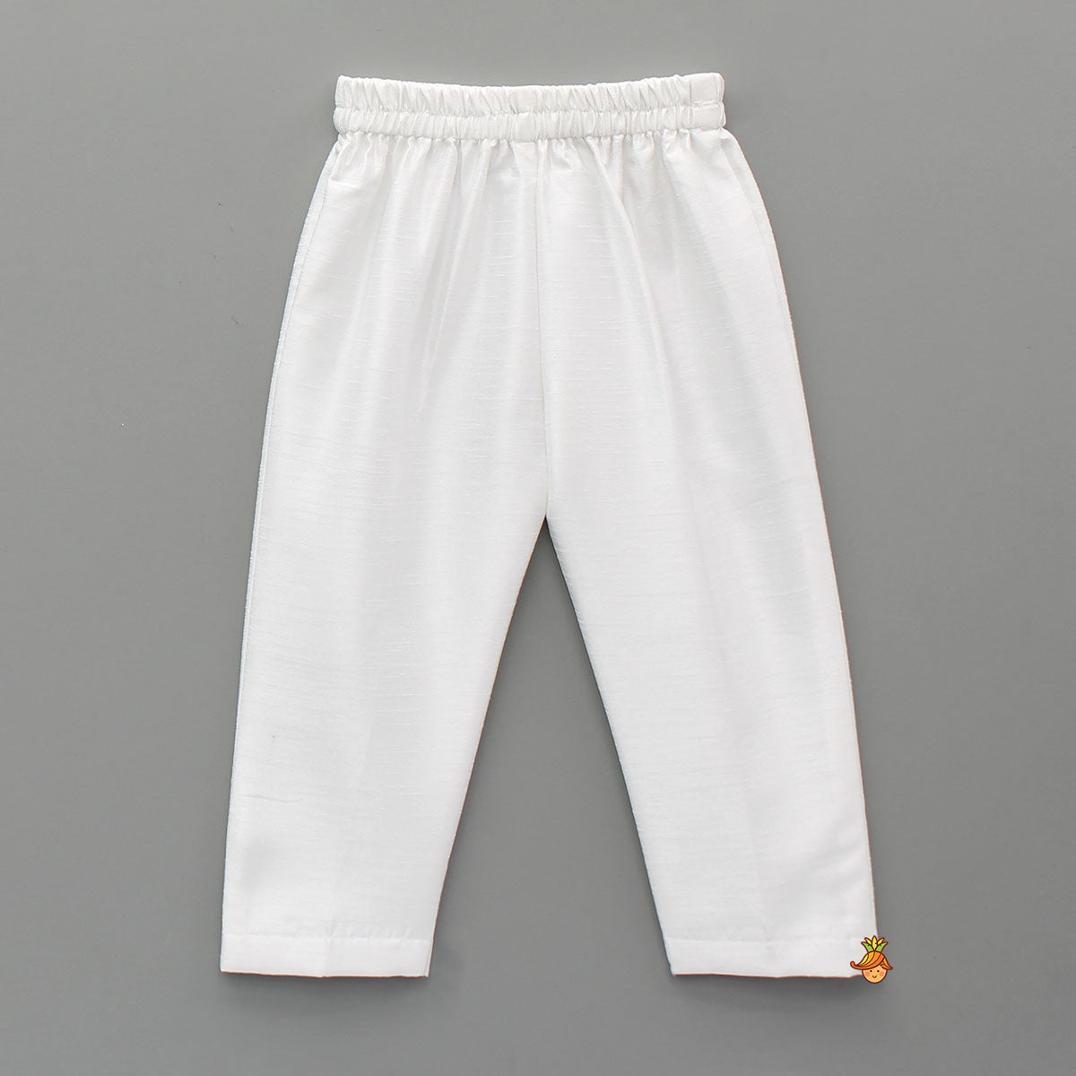 Elegant Embroidered Sherwani With White Pyjama