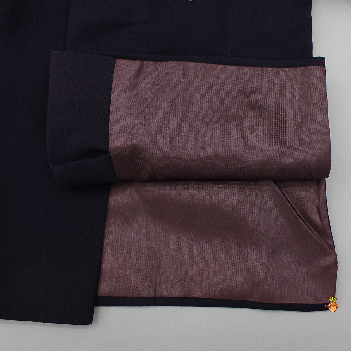 Elegant Embroidered Sherwani With White Pyjama