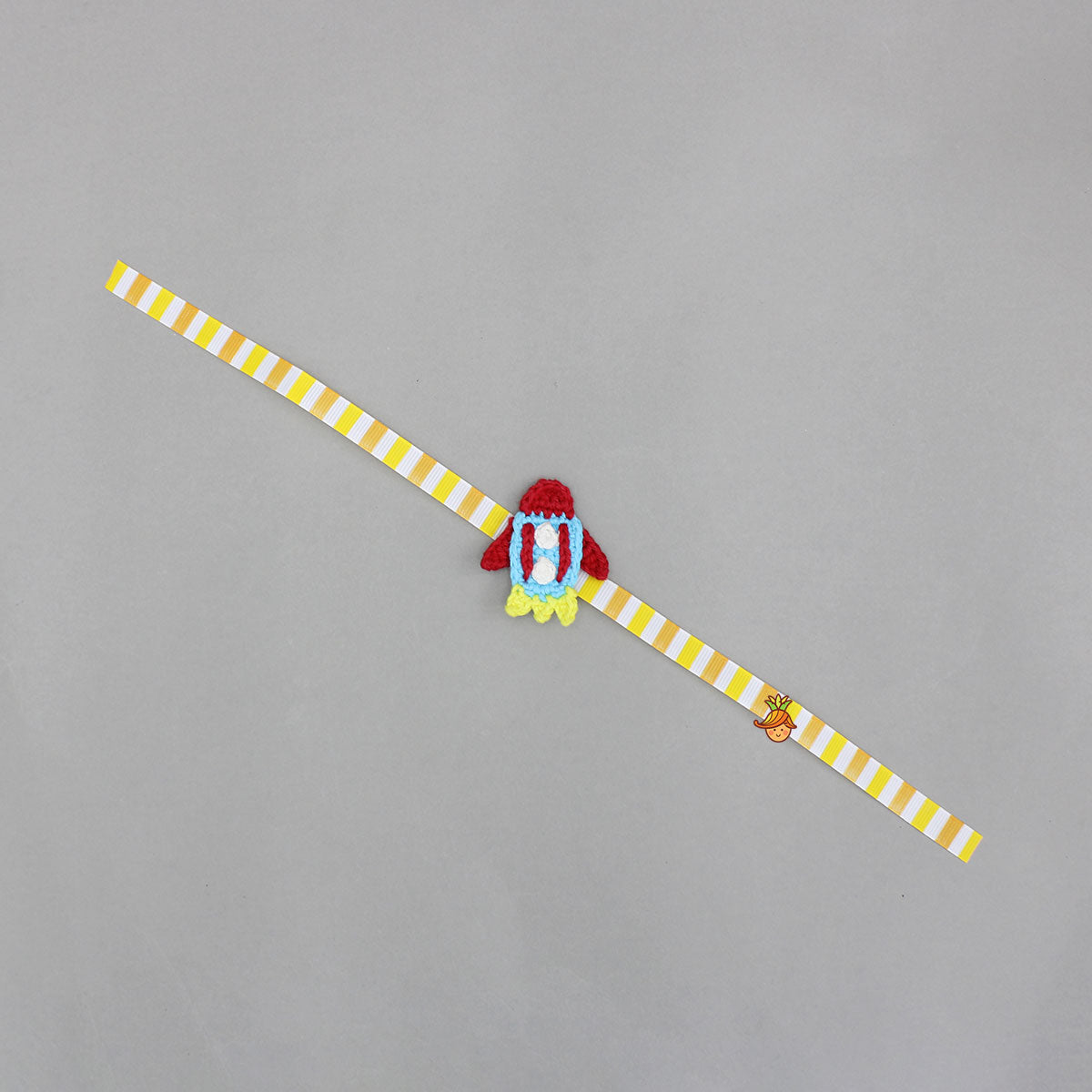 Crochet Rocket Rakhi