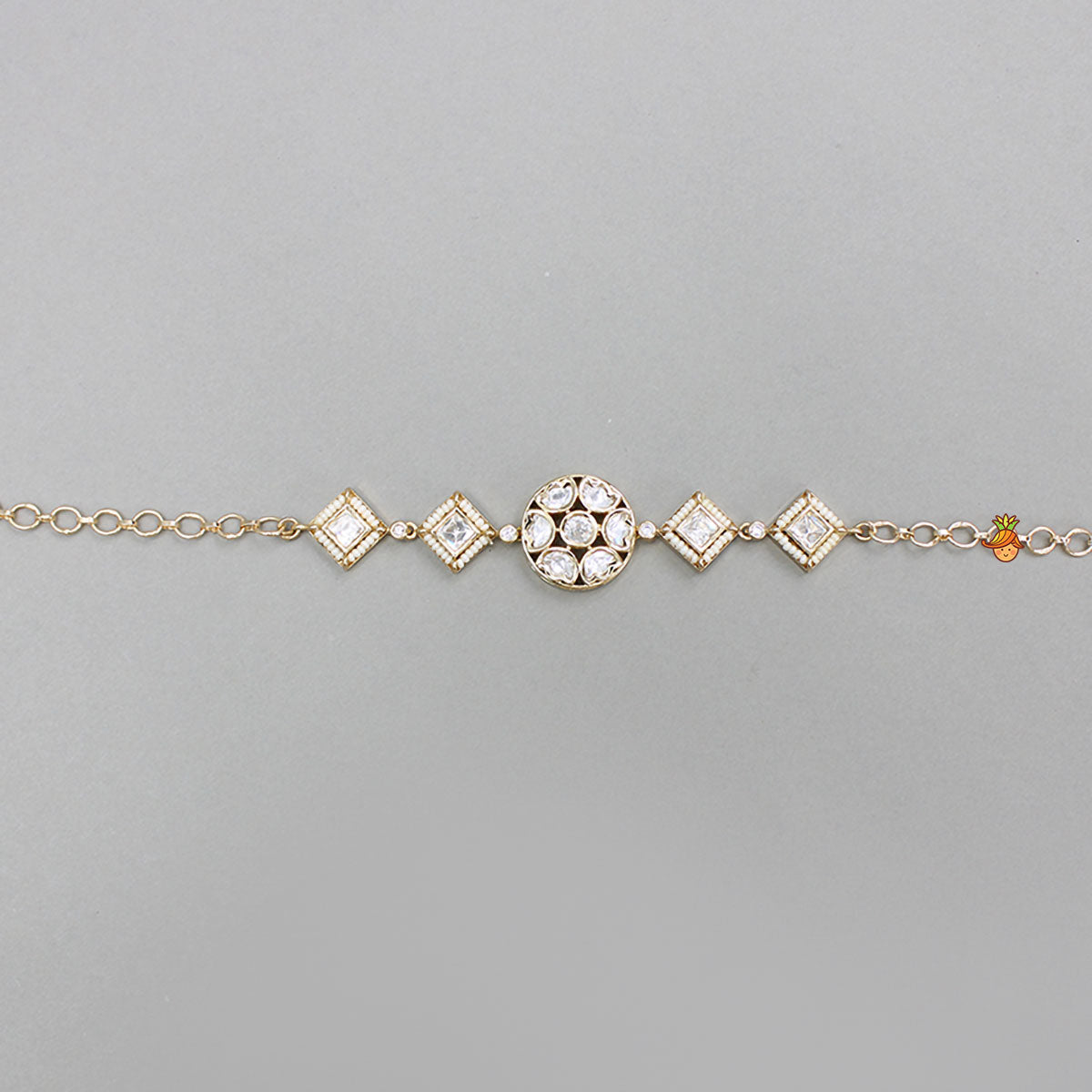 Beads Embellished Adjustable Bracelet