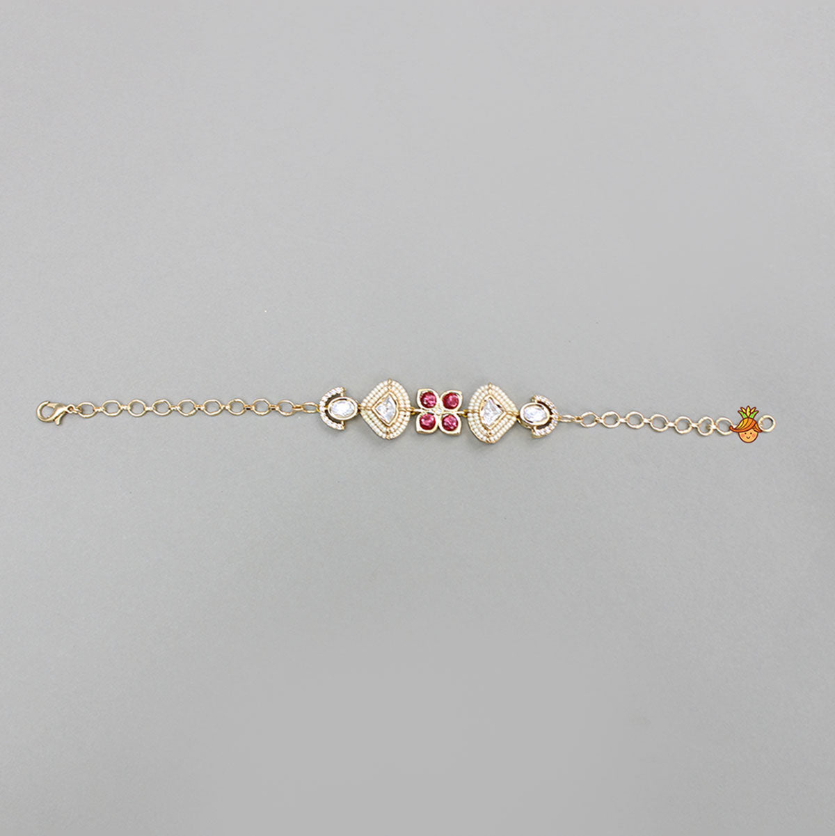 Beautiful Beads Embellished Adjustable Bracelet