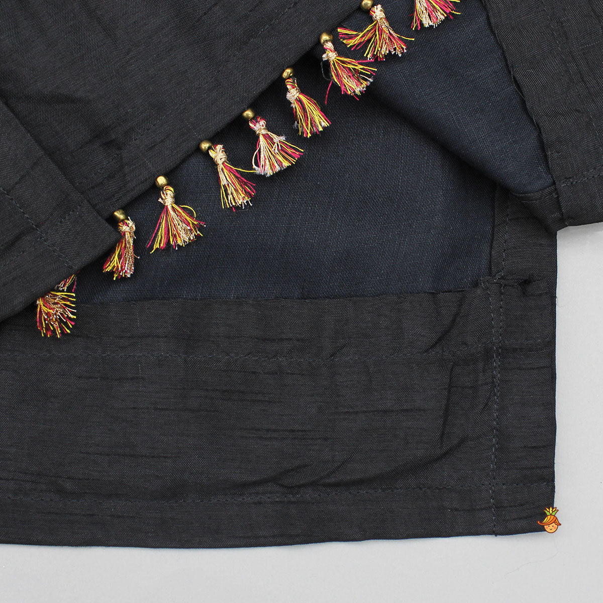 Embroidered Black Beautiful Kurti With Pant