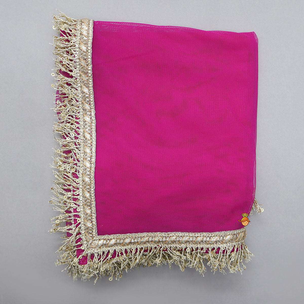 Gorgeous Pink Halter Neck Embroidered Kurti With Sharara And Dupatta