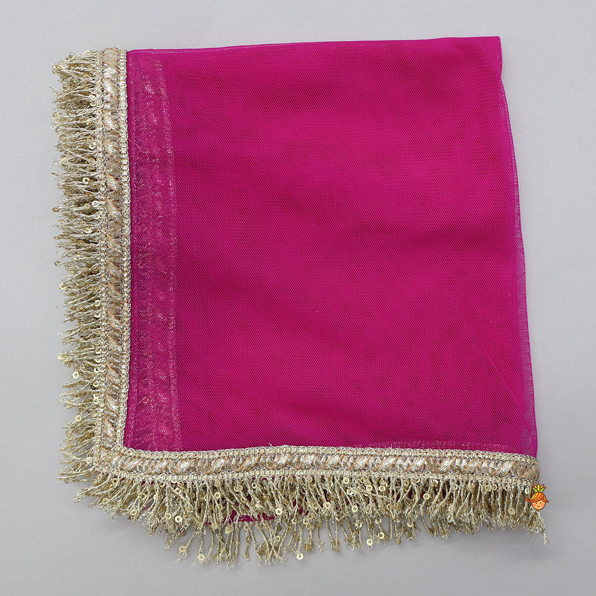 Gorgeous Pink Halter Neck Embroidered Kurti With Sharara And Dupatta