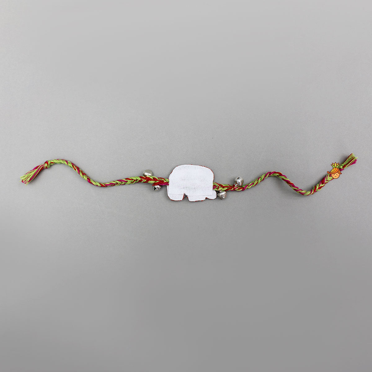 Multi Colour Elephant Motif Rakhi