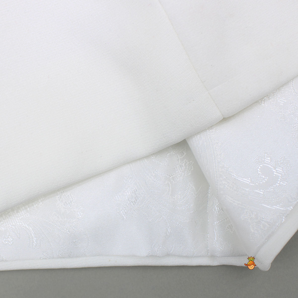 Gota Applique White Sherwani With Pant
