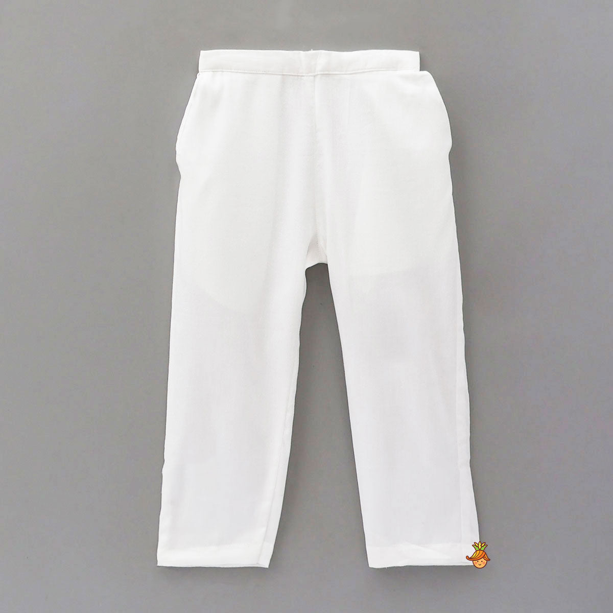 Brocade Kurta With White Pyjama