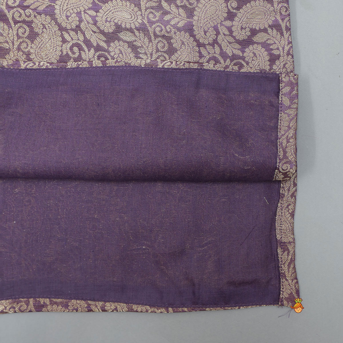 Brocade Kurta With White Pyjama