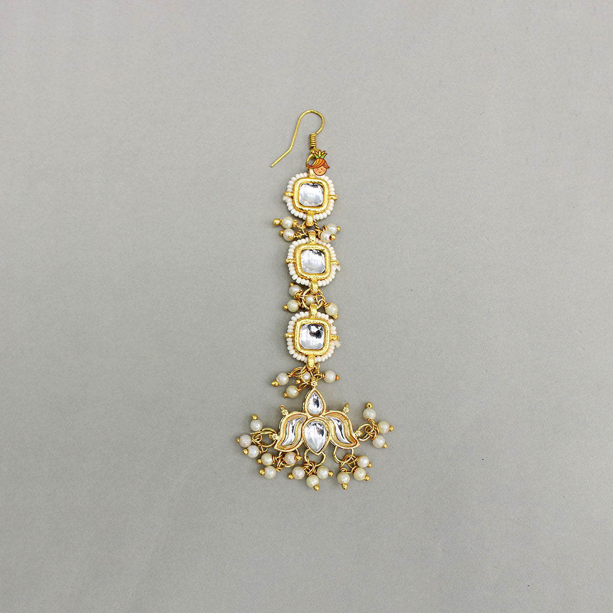 Ethnic Artificial Stones Embellished Maang Tikka