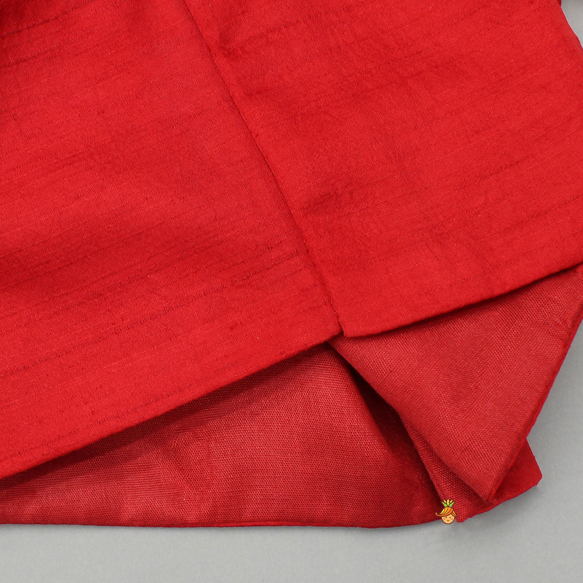 Red Embroidered Strappy Top With Lehenga And Dupatta