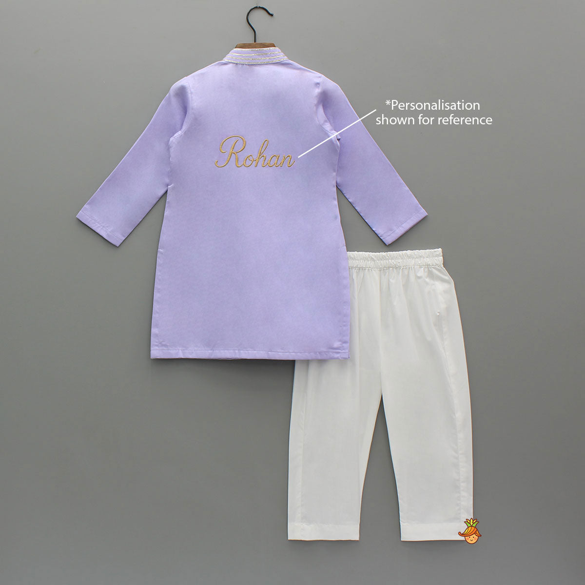 Stunning Multicolour Floral Embroidered Kurta With Pyjama