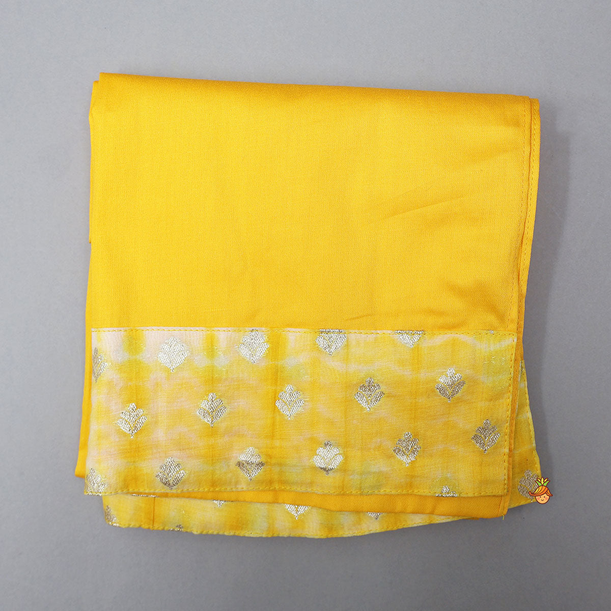 Front Slit Kurti And Sharara With Matching Dupatta